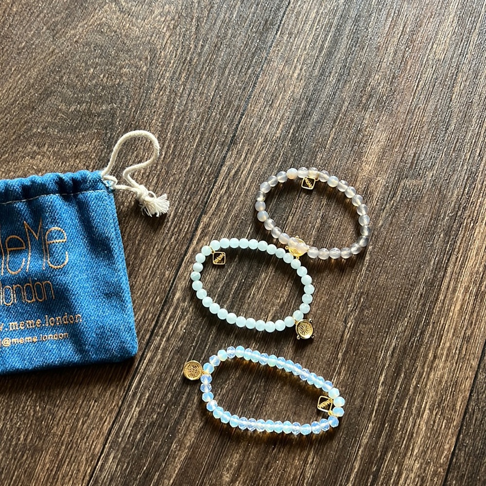 Meme London Bracelet Stack